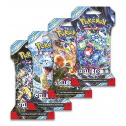 Pokémon Scarlet & Violet Stellar Crown sleeved booster pack